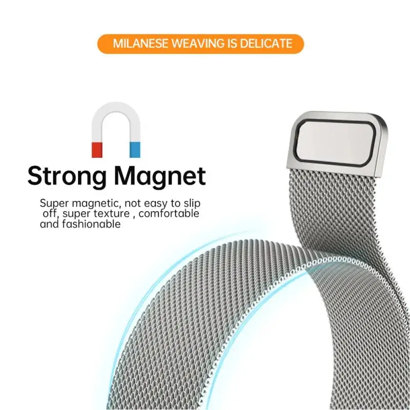 สร้อยข้อมือสำหรับ Samsung Galaxy Fit 3สายรัดข้อมือสแตนเลสสตีลมิลานสายรัดข้อมือ Fit3 Samsung Galaxy