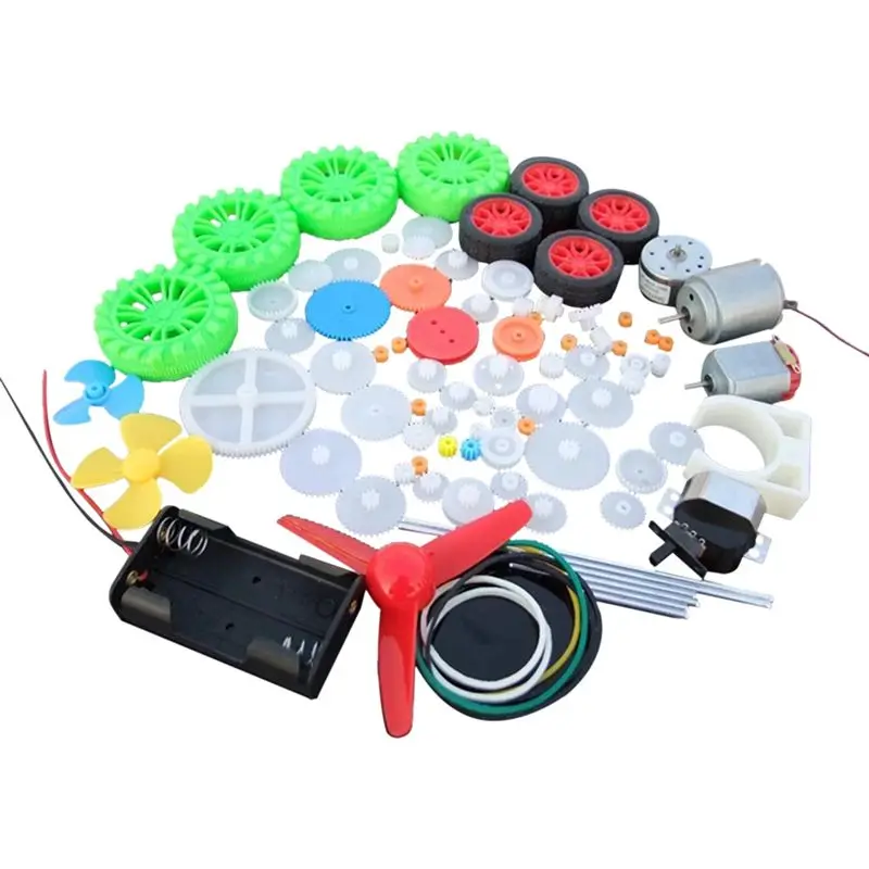 

Лучшие аксессуары для роботов-машинок DIY: Набор для сборки моторизованного робота-машины с червячным приводом, ремнями, подшипниками, колесами, шестернями для детей, прочный.