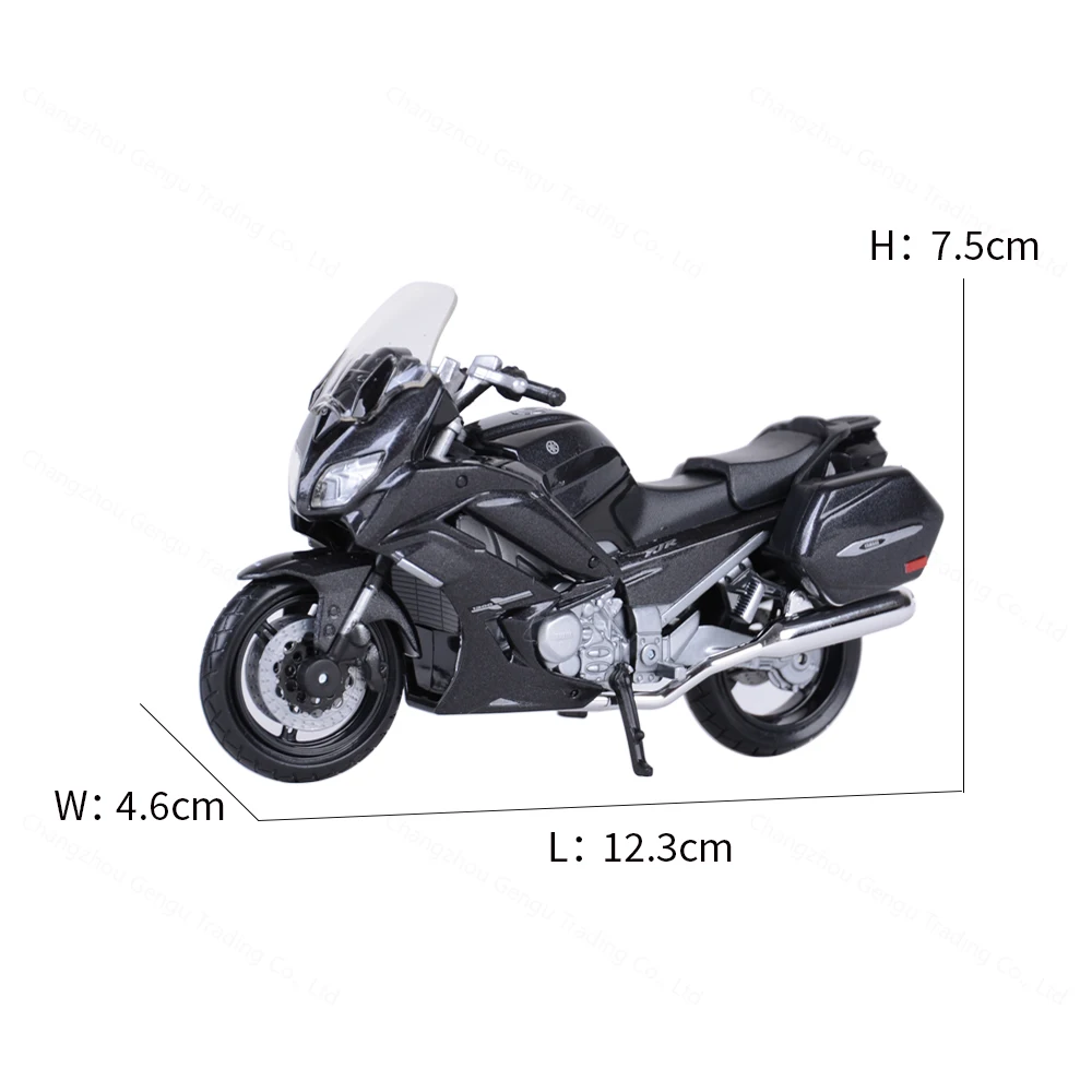 Bburago 1:18 Yamaha FJR 1300 AS ألعاب نموذج دراجة نارية ثابتة قابلة للجمع