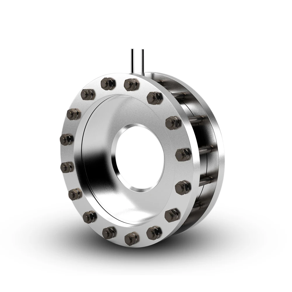 TLF SS304 DN150mm  Burner Exhaust Throttling Flowmeter Natural  Oil Air Cooling Water Orifice Plate Flow Meter