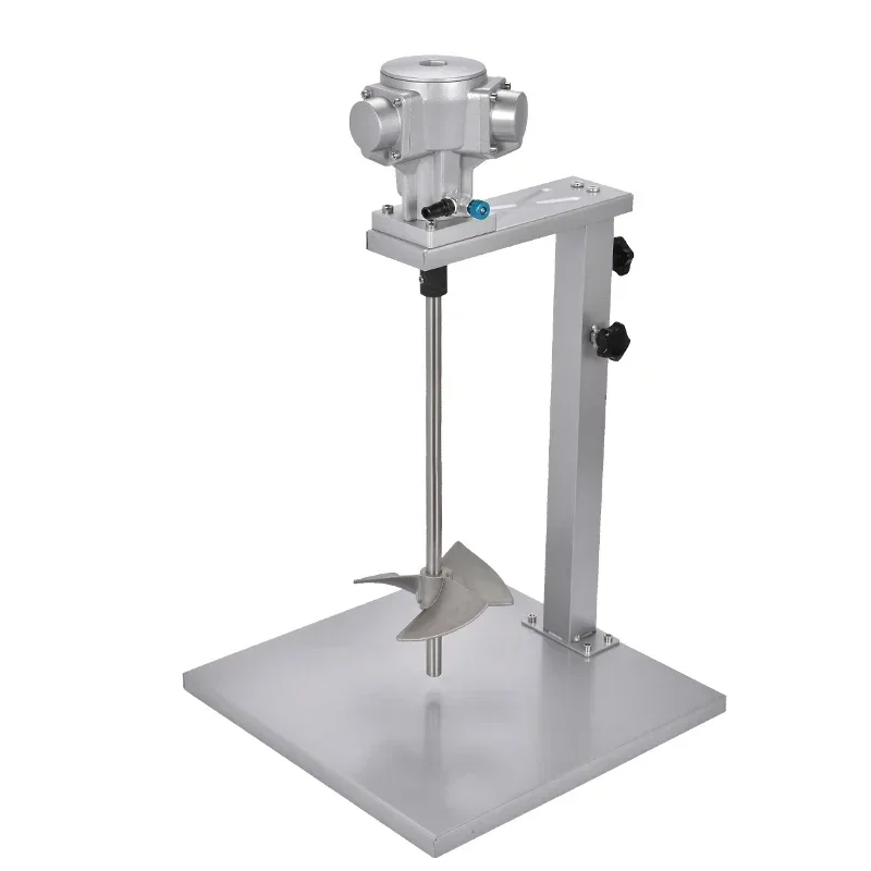 60L 5 Gallon Pneumatic Mixer Industrial Liftable Mixing Machine Paint Ink Agitator Mixer Stirrer Liquid Dispersing Tool