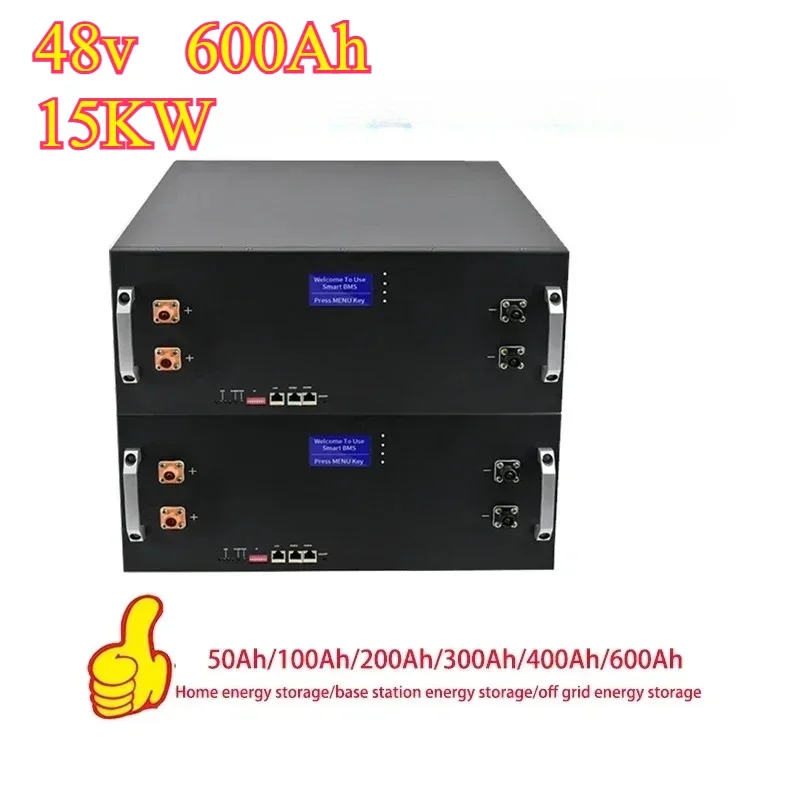 

48V300Ah Rack Mounted Communication Base Station Cabinet Solar Energy Storage Power Supply 15kw Lithium Iron Phosphate