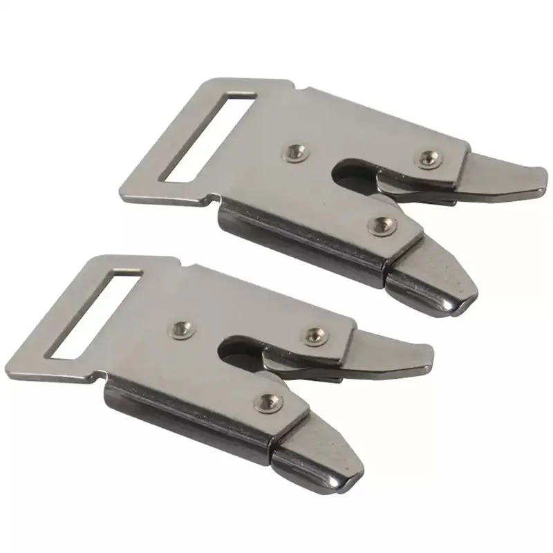 DT19-For Rolleiflex 2.8F 3.5E 2.8E 3.5F 3.5T 3.5C 2.8FX Compatible 2Pcs Neck Strap Alligator Clips- Square Buckle Clip Included