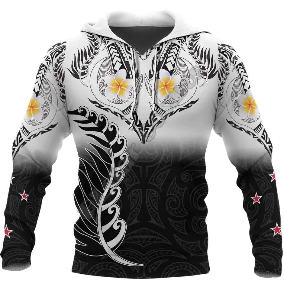 Men\'s Hoodie PLstar Cosmos 3D Printed Newest New Zealand Rugby Tattoo AOTEAROA Unique Unisex Streetwear Harajuku Hooded Tops