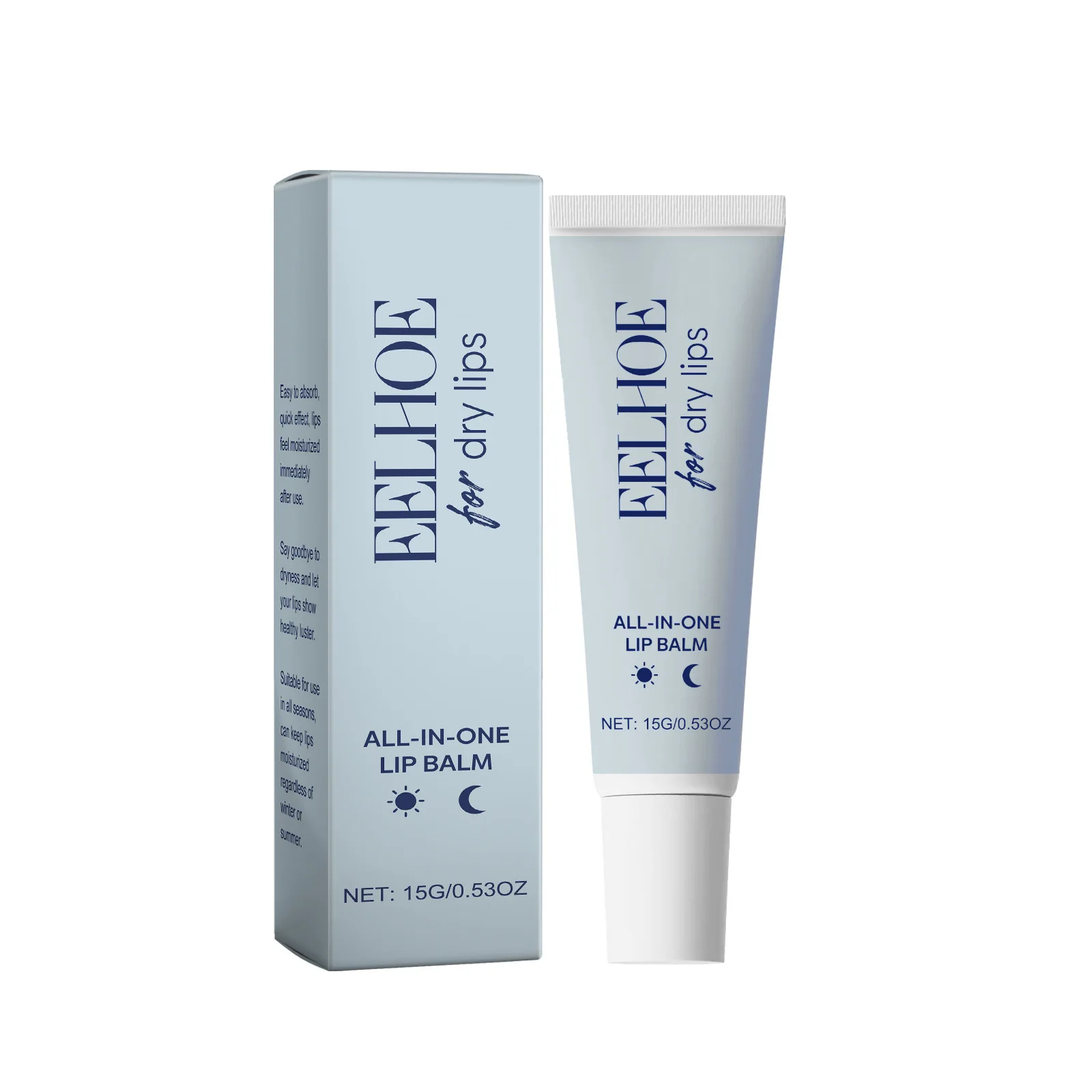 EELHOE Aloe Vera Lip Stick Matte Waterproof Lasting Moisturizing Lip Repair Care Smooth Anti Peeling Avocado Oil Lip Balm Stick