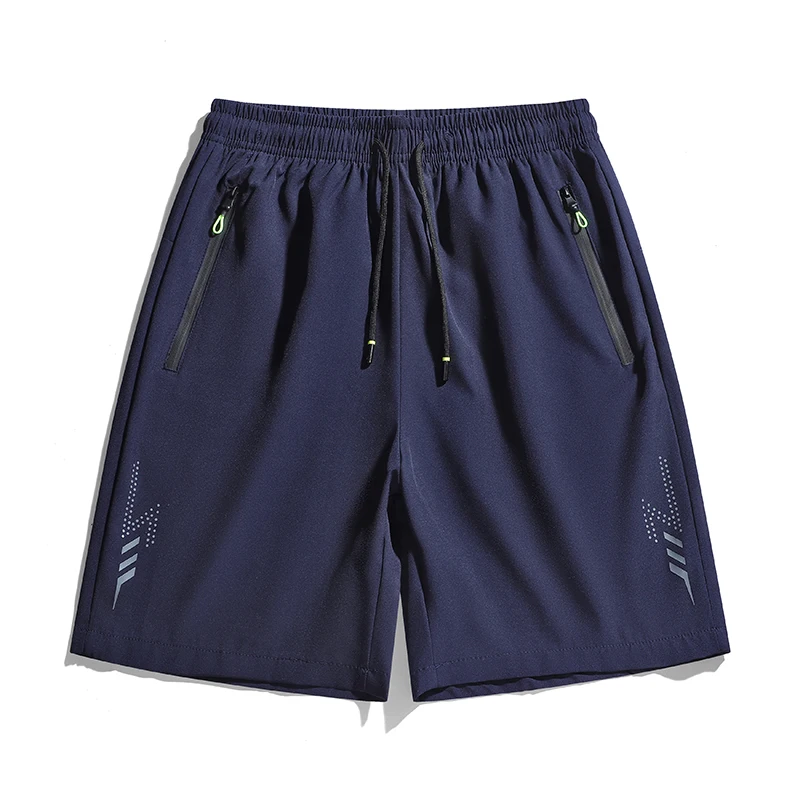 Men's Quick Dry Running Shorts with Drawstring and Zip Pockets - Ideal for Athletic Workouts and Gym Sessions, image 10
