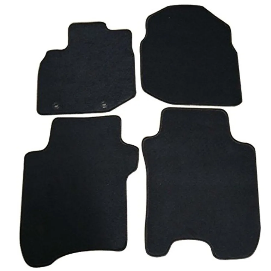 

Floor Mats Compatible with 2009-2013 Honda Fit, Nylon Front Rear Carpet by, 2010 2011 2012