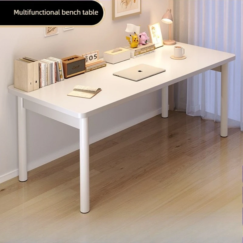 Multifunctional computer desktop table Student home desk Bedroom makeup table Simple writing strip desk