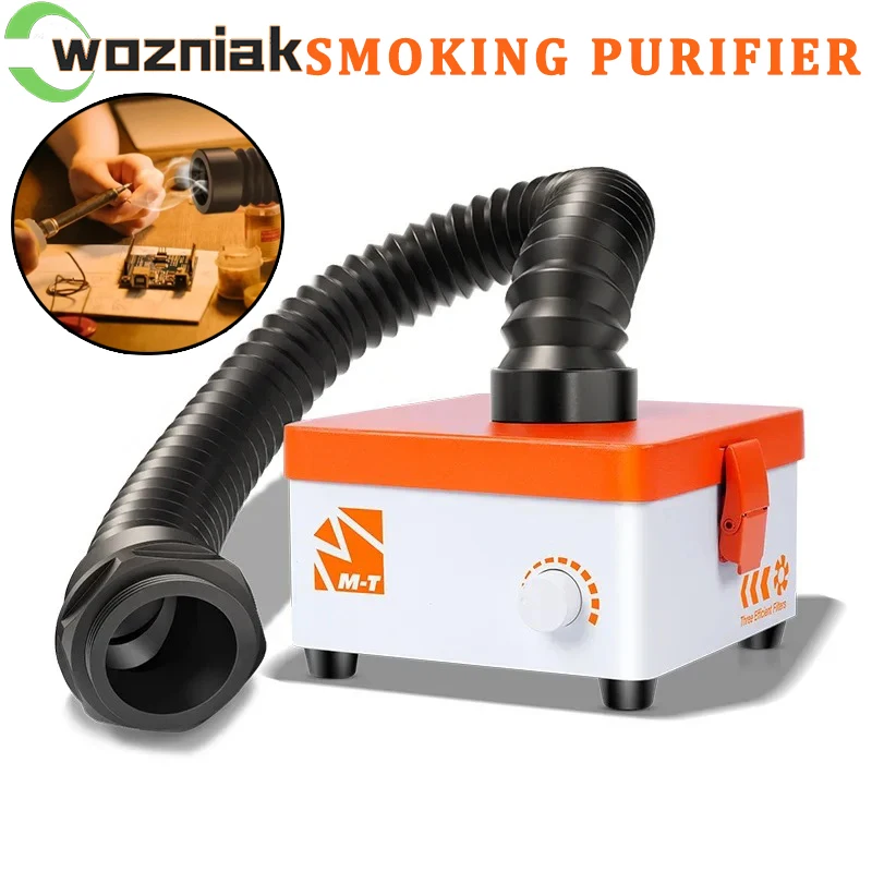 Wozinak Triangel CP-308 15W Smoking purifier High filtering for laser machine phone repair Welding portable Smoke Fume Extractor