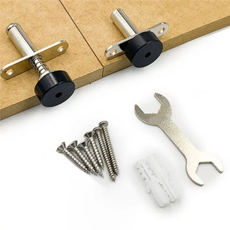 A25F-Concealed Pivot Hinge Set 360 Degree Rotation For Wood Slats Screen Partition Divider