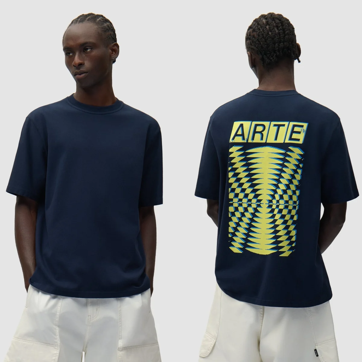 Sommerliches Herren-Baumwoll-T-Shirt mit schlichtem Aufdruck, geeignet für den täglichen Gebrauch, Grafikdruck, hochwertiger Luxus-Unisex-Stil. – Detail 2