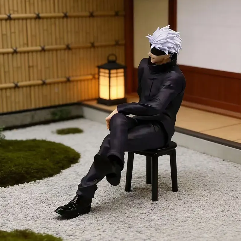 2026 Jujutsu Kaisen Figur Gojo Satoru Actionfigur PVC Japanisches Anime-Modell Spielzeug Sammlerstück Statue Noodle Stopper Geschenkspielzeug