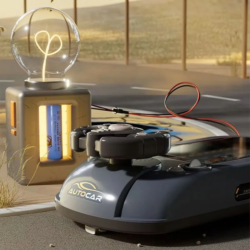 

Children'S Dodge Steering Wheel Driving Toy Electronic Simulation Racing Game Console Cool Kid Gift Vehicle Adventure Play Model