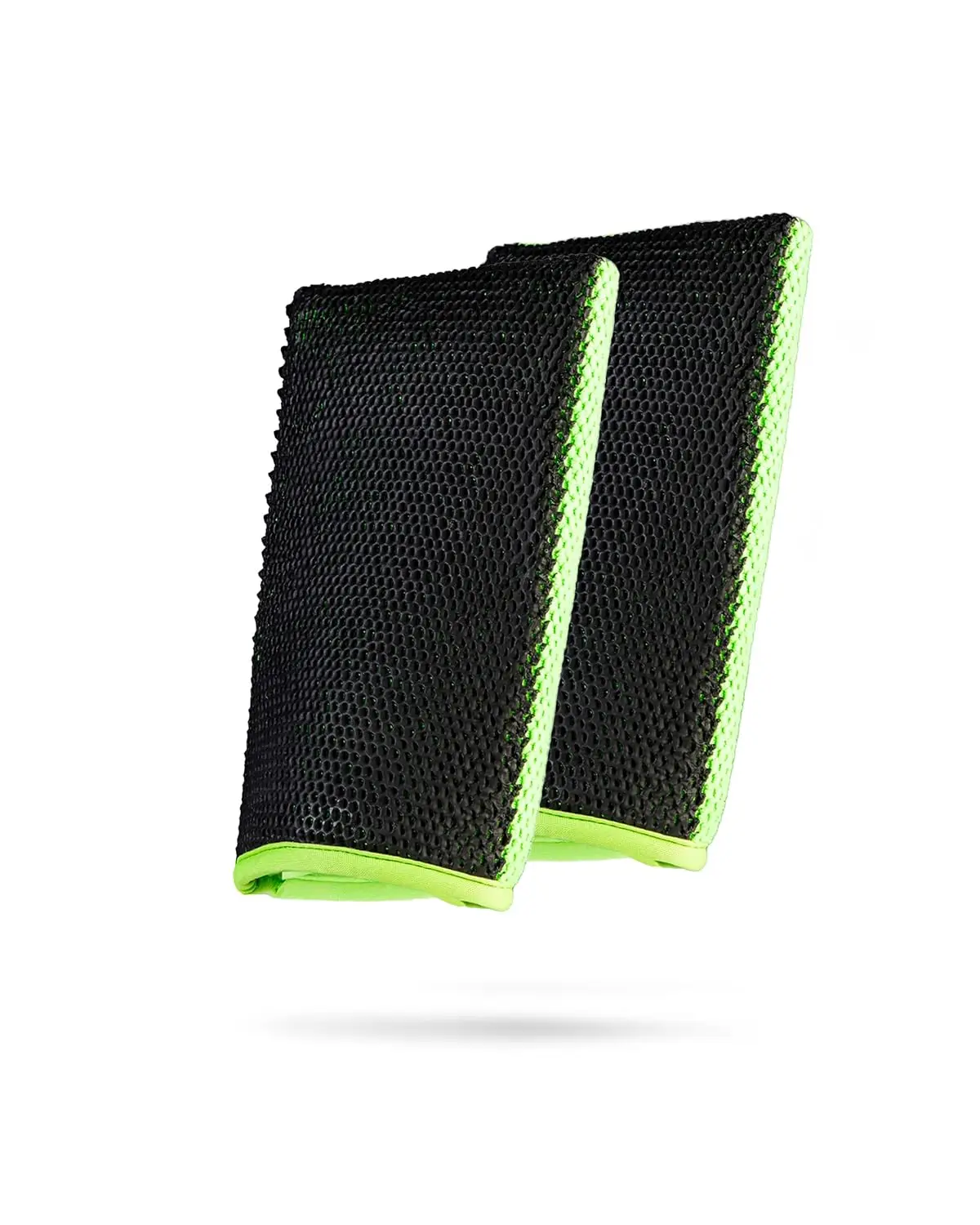 

Green Clay Mitt (2-Pack) - Medium Grade Detailing Glove for Quick Paint, Glass & Wheel Cleaning