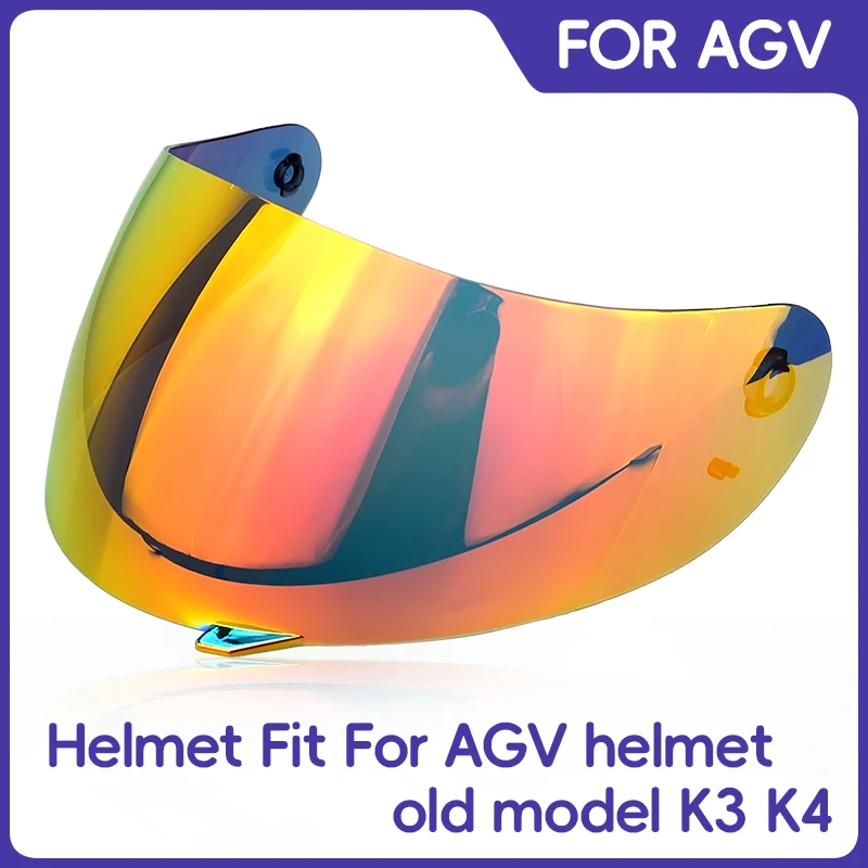 

Helmet VisorHelmet Original Fit For AGV helmetold model K3 K4 Motorbike Helmet Glasses Lens Moto Accessories