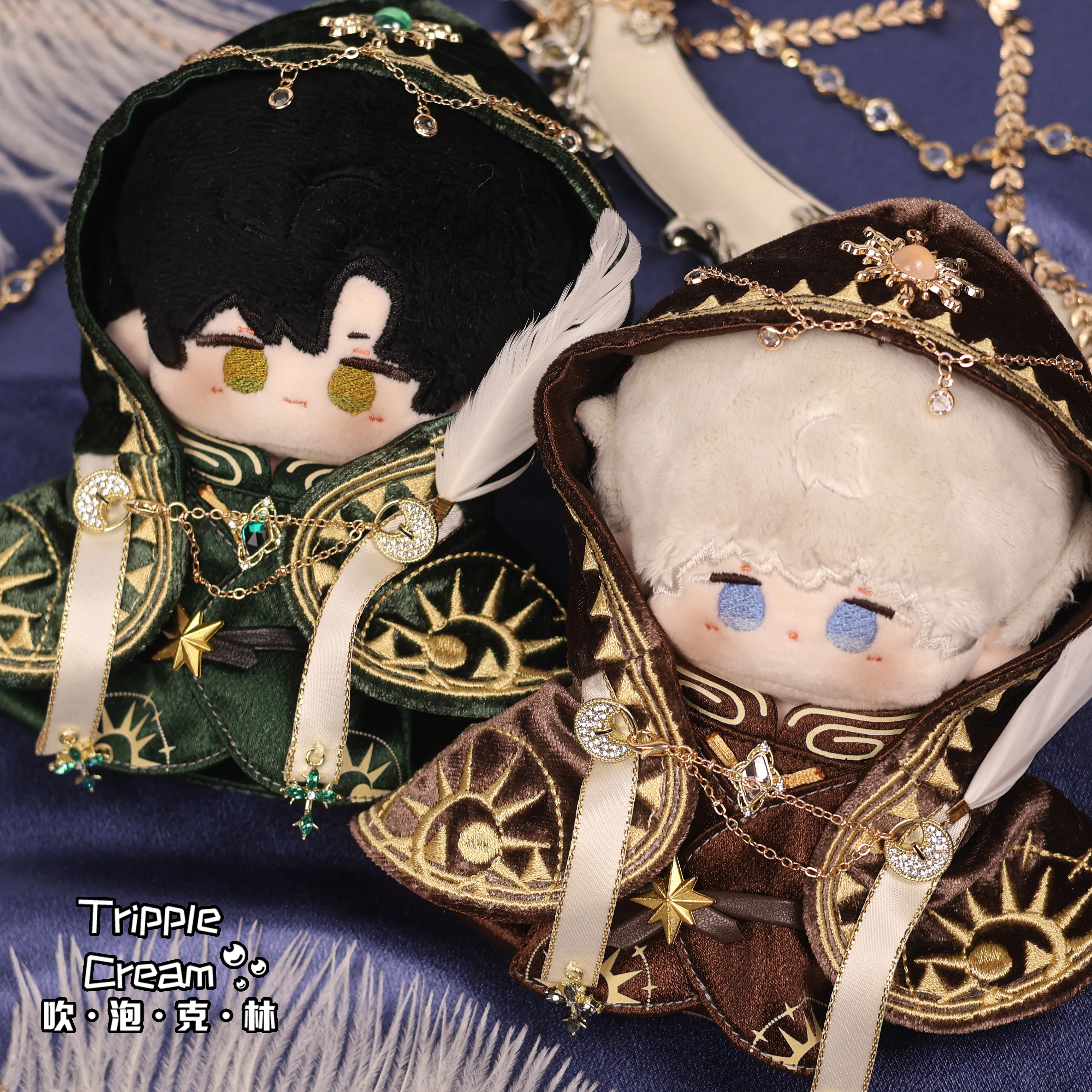 10cm roupas de boneca sacerdote mágico manto couro estrela cinto roupas traje terno acessórios anime jogo brinquedo crianças presentes cos