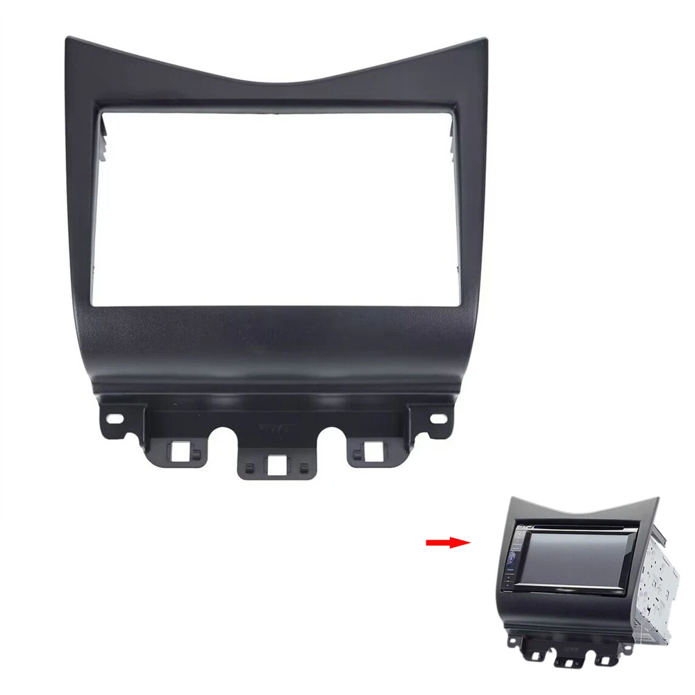 

1x лицевая панель для Honda Frame Trim Dash GPS, как показано для Accord, автомобильное стерео радио, совершенно новая, высококачественная, практичная в использовании