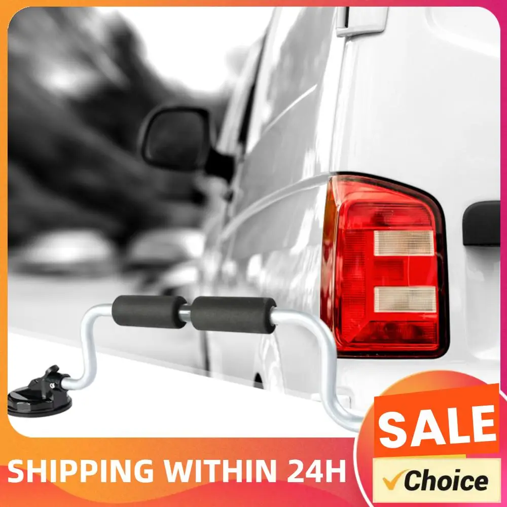 

Kayak Roof Rack Suction Cup Type Roller Loader Strong Suction with Foam Rollers for Mounting Kayaks and Canoes To Car Tops-Black
