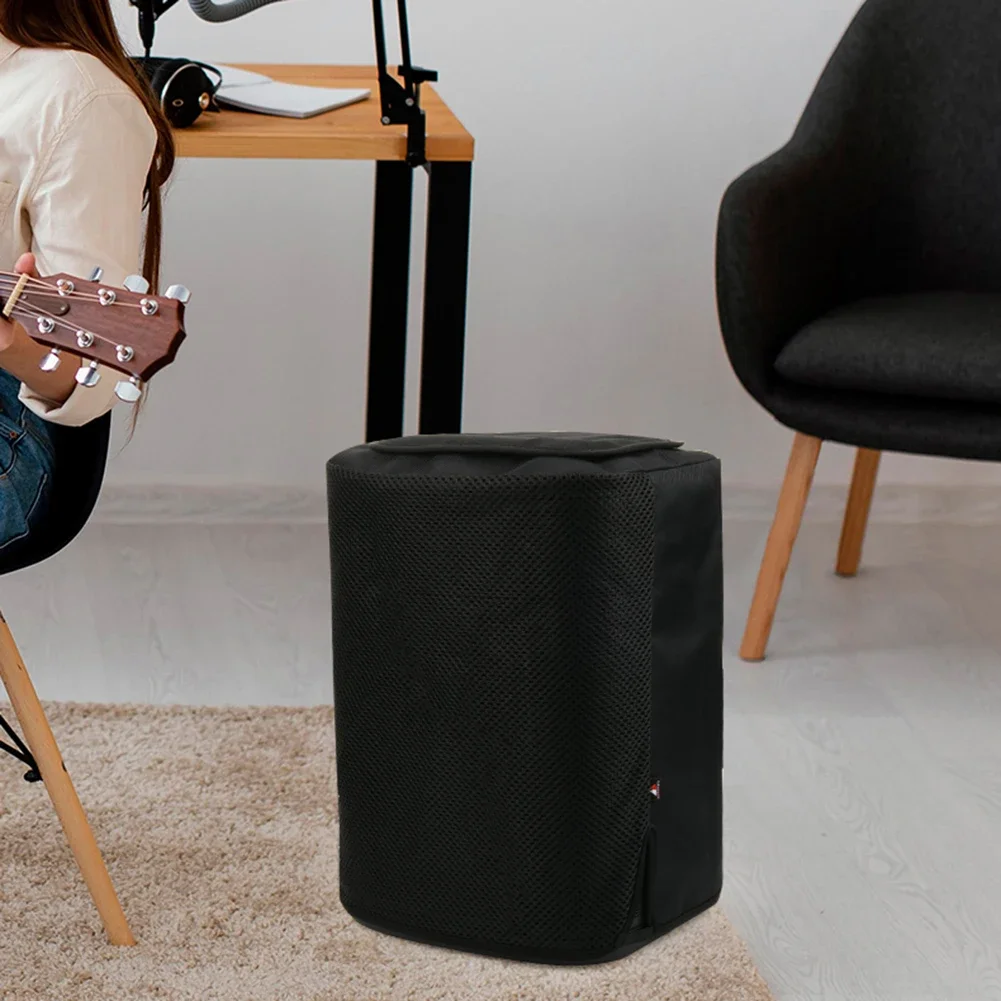 Para Bose S1 Pro + cubierta de altavoz BT portátil con solapa de mango cubierta antideslizante de malla funda protectora para viajes y fiestas