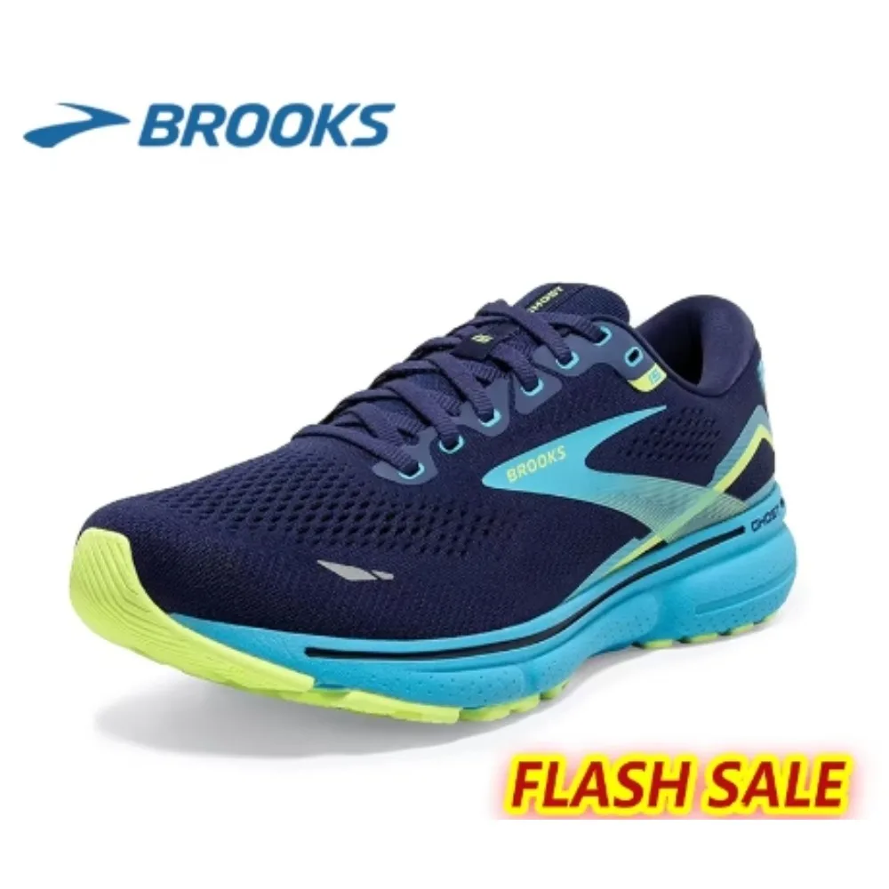 BROOKS Ghost 15 Men's & Women's Jogging Shoes Training Shoes Casual Sneakers Shock-absorbing outdoor running shoes comfortable