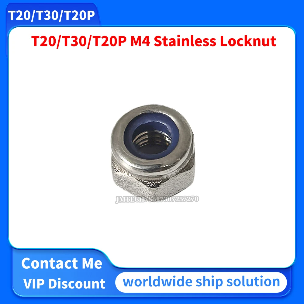 

T20/T30/T20P M4 Stainless Locknut For Dji Parts Repair Replace