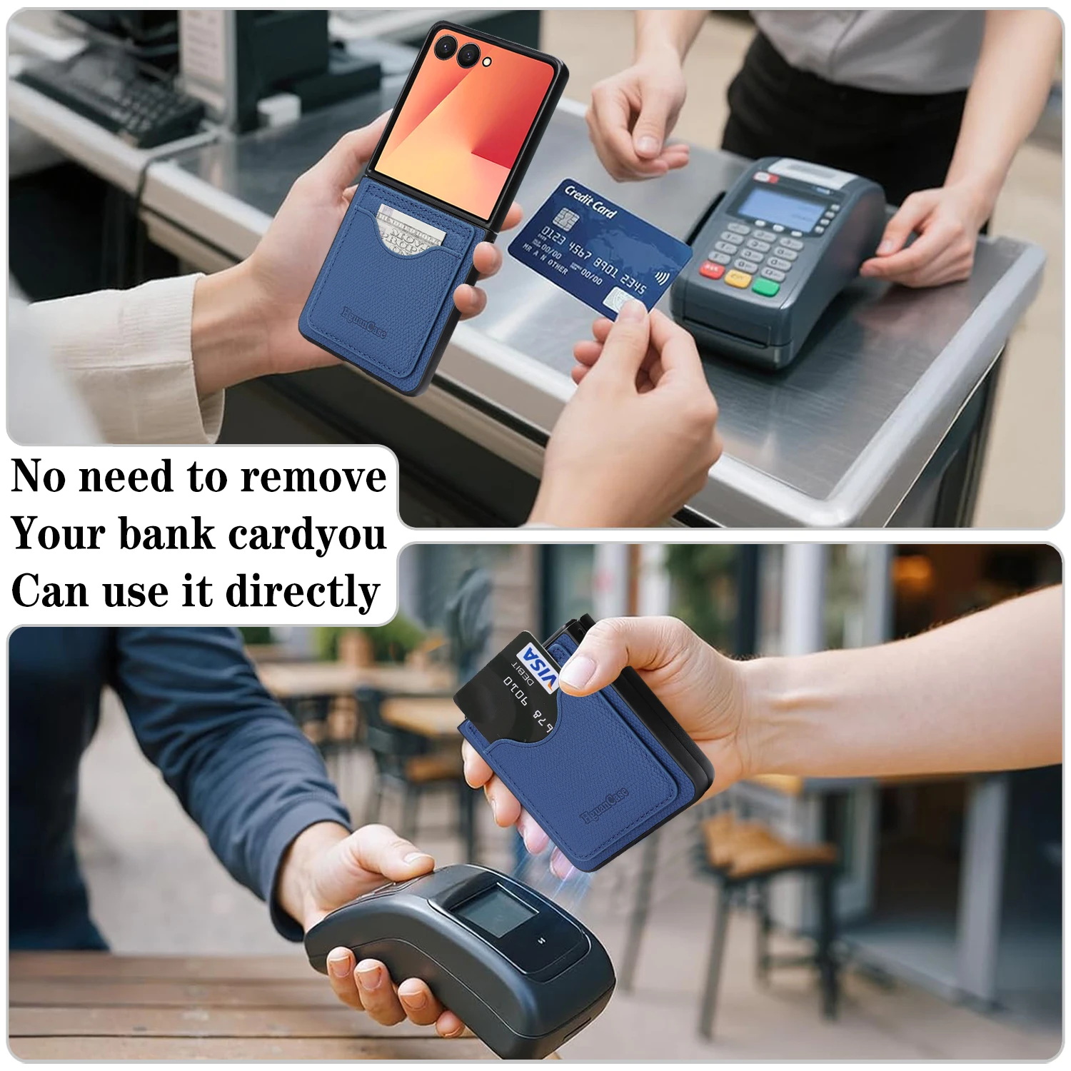 กระเป๋าหนังใส่บัตรพร้อมขาตั้งส - Kickstand Adjustable บทวิจารณ์และราคา