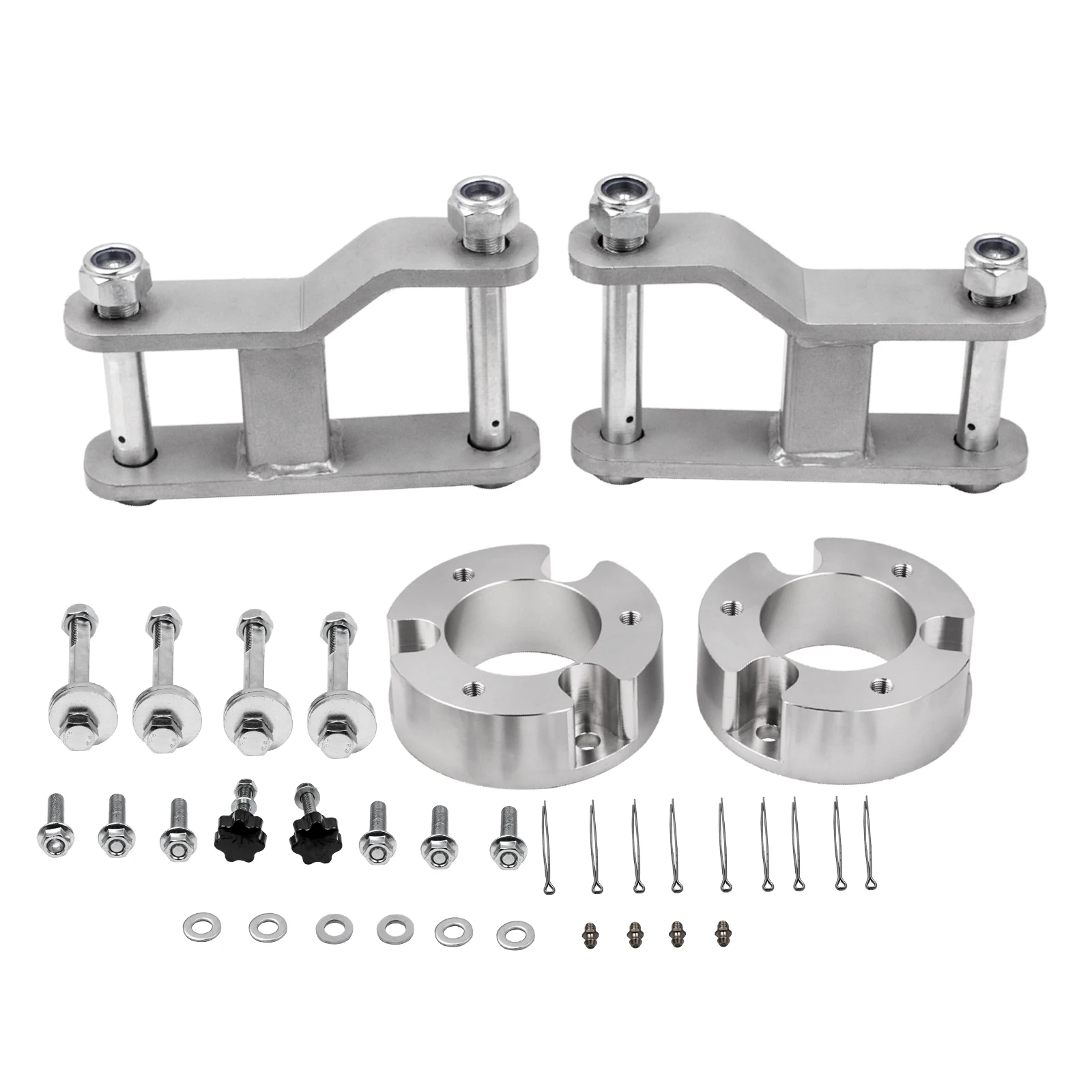 Lift Kit For Nissan Navara D40 Strut Spacers Extended Shackles 2.5\