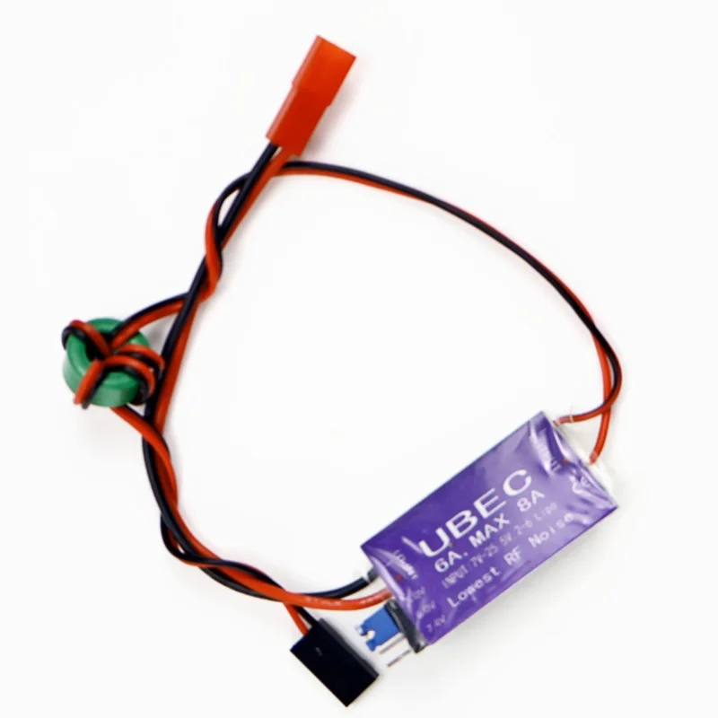 5V/6V 3A UBEC Max 5A Lowest RF Noise BEC Full Shielding Antijamming Switching Regulator For Air Helicopter Plane 5V/6V RC BEC