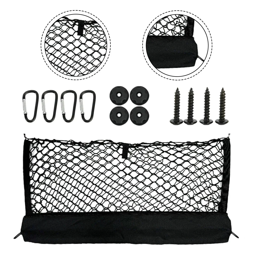 Picture 5: Envelope Style Truck Bed Cargo Net With Double Expansion Layers For Securing Cargo And Increasing Storage Efficiency On