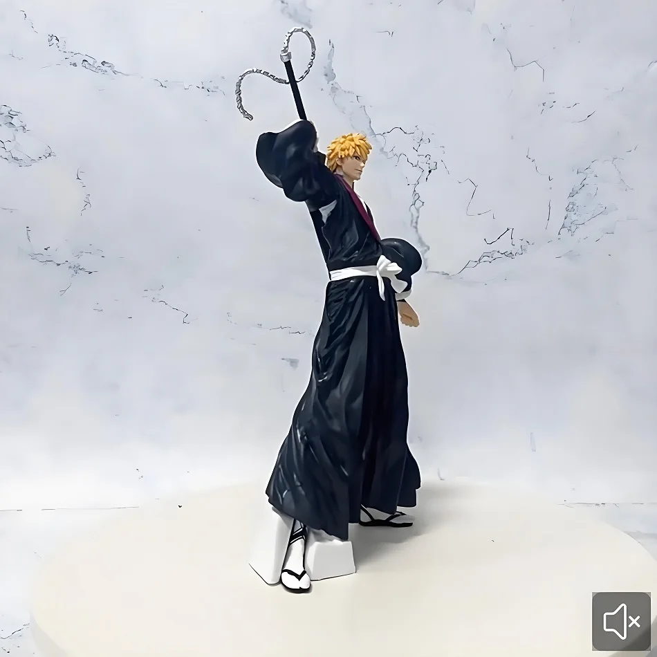 21cm Bleach Anime Figur Kurosaki Ichigo Actionfigur Aizen Sousuke/Hitsugaya Toushirou Figurine PVC-Modell Sammlerstück Geschenk – Detail 4