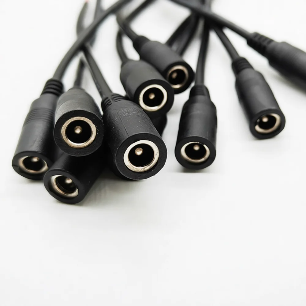 Durable DC Power Extension Cord 18AWG 5 5x2 1mm Connector For Waterproof LED Strip Light Electronic Equipment 12V 19V 24V