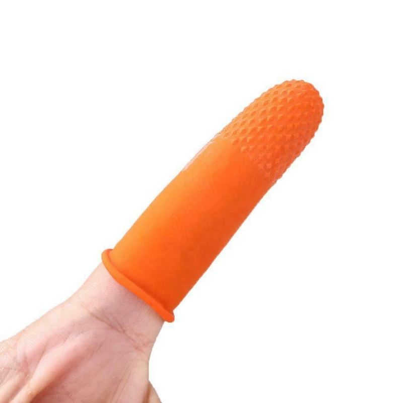 2X Gardening Silicone Thumb Knife With Finger Cots Thumb Knife Picker For Fruits Vege-L Retail