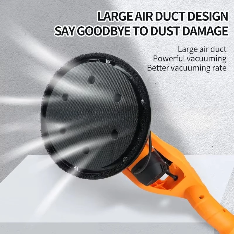 Wall Sander, Wall Grinder, Folding Large Handle, Self-suction Putty, Powder Wall Sandpaper, Sanding Artifact