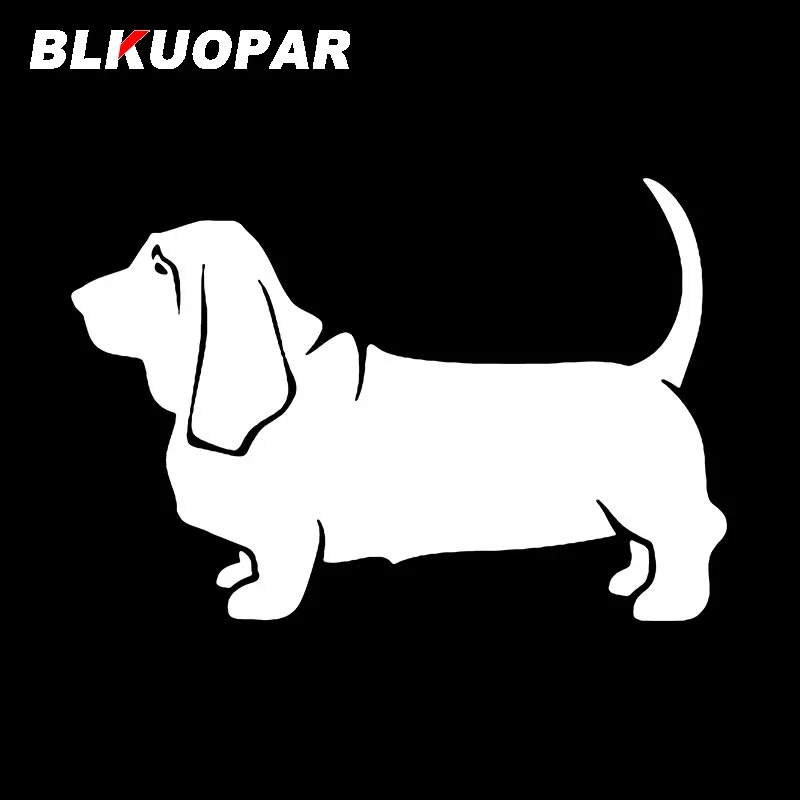 BLKUOPAR Doberman Dog Car Stickers JDM Anime Vinyl Decal Waterproof Scratch-Proof Refrigerator Graphics Surfboard Car Lable