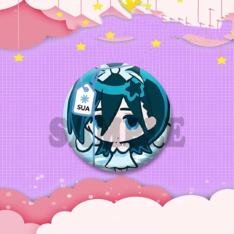 Alien Stage Anime Brosche Mizi Sua Ivan Till Luka Hyuna Cosplay Abzeichen Cartoon-Charakter Anstecknadeln Taschen- und Hut-Schmuck Ornamente Geschenk – Detail 6