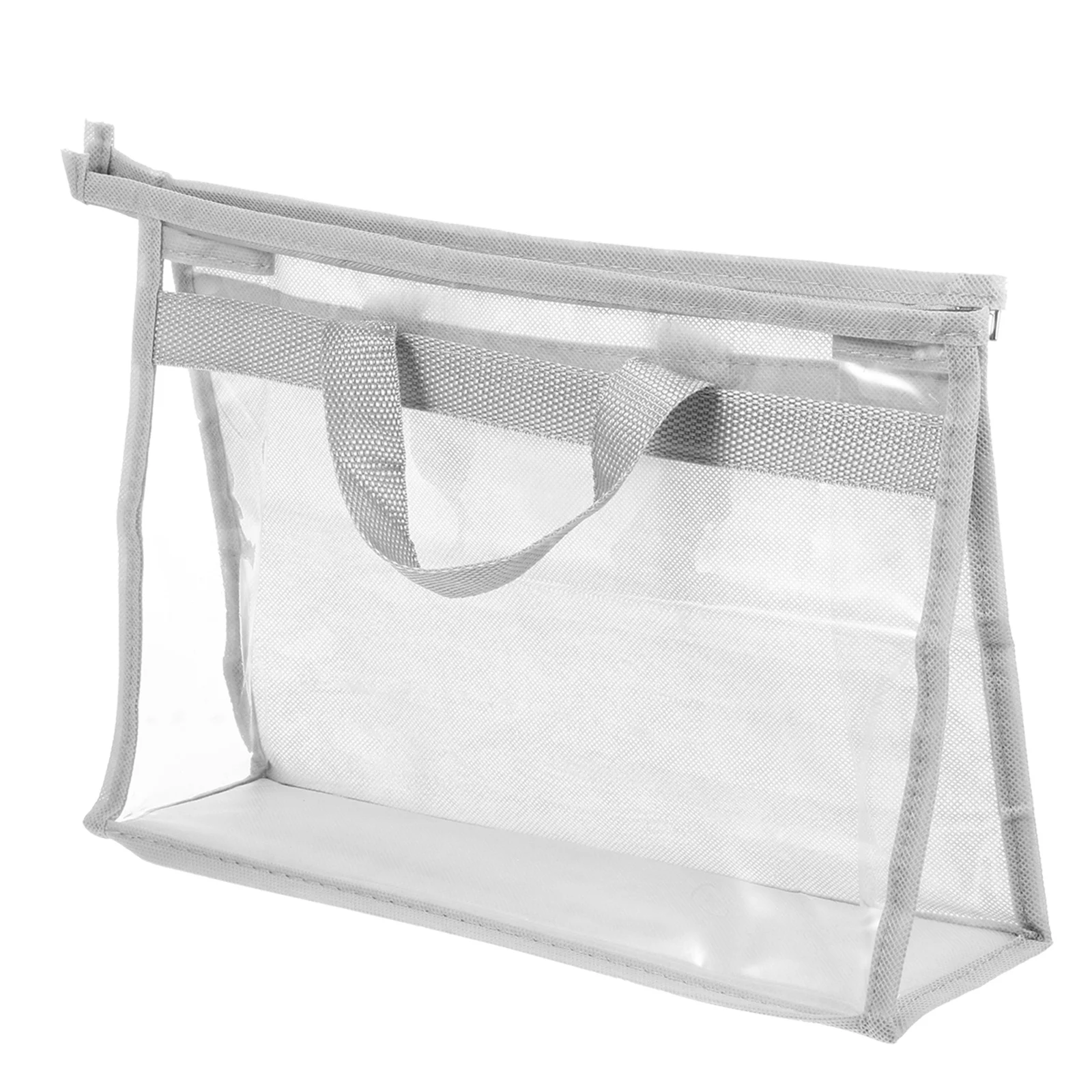 

Dust Cover Bag Handbag Organizer Waterproof Breathable Handbag Storage Pouch Purse Protector Portable Travel Organizer Clear