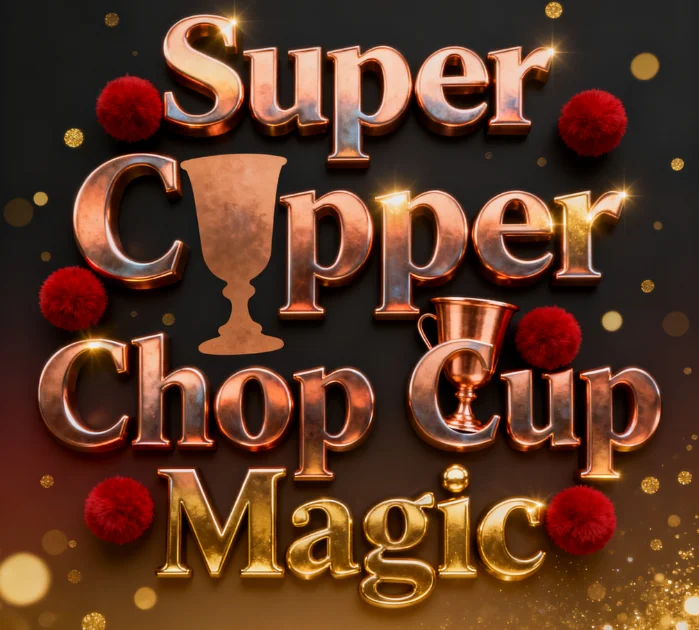 

Супер медная чашка для измельчения Волшебный трюк — магнитные шарики Иллюзионный реквизит крупным планом для выступления на сцене фокусов