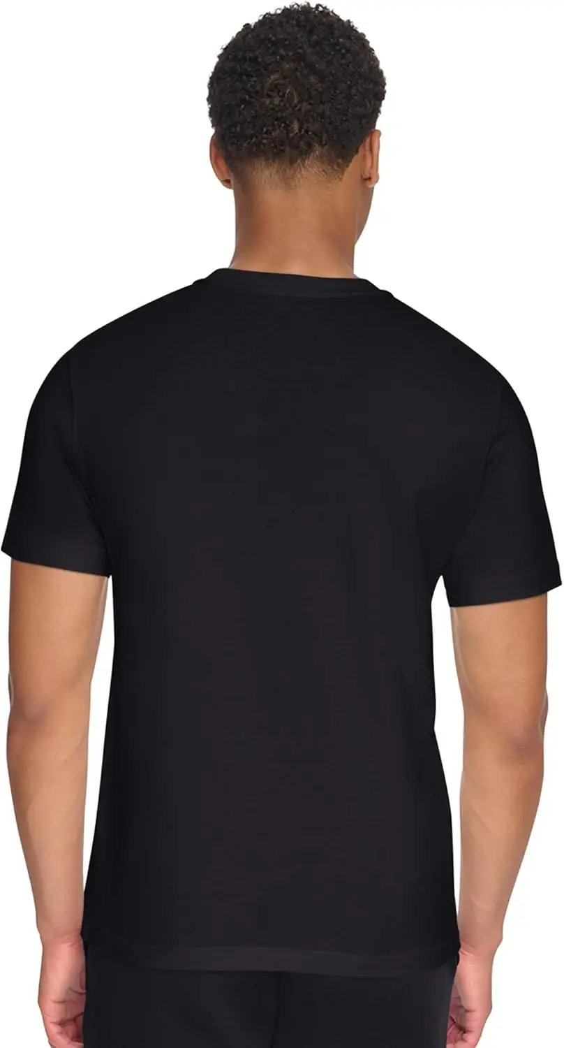 Starter Men's Soft Embriodered T-Shirt, Black, Large