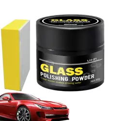 Glass Scratch Remover Powder Detergent Glasses Scratch Remover Window Cleaner Car Glass Cleaning Powder Safe Windshield Polish