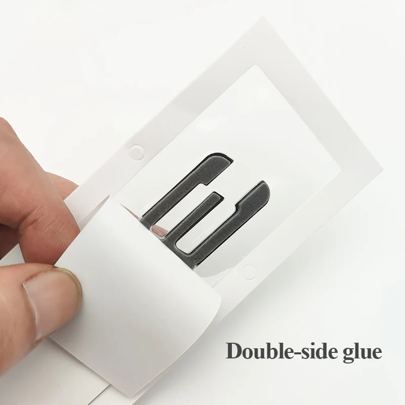 สติกเกอร์ติดตรารถยนต์ท้ายรถโครเมี่ยม3D สำหรับ BMW E90 E46 F30 F31 E36 316d 318d 325D 328d 330d 320D โลโก้อุปกรณ์เสริม