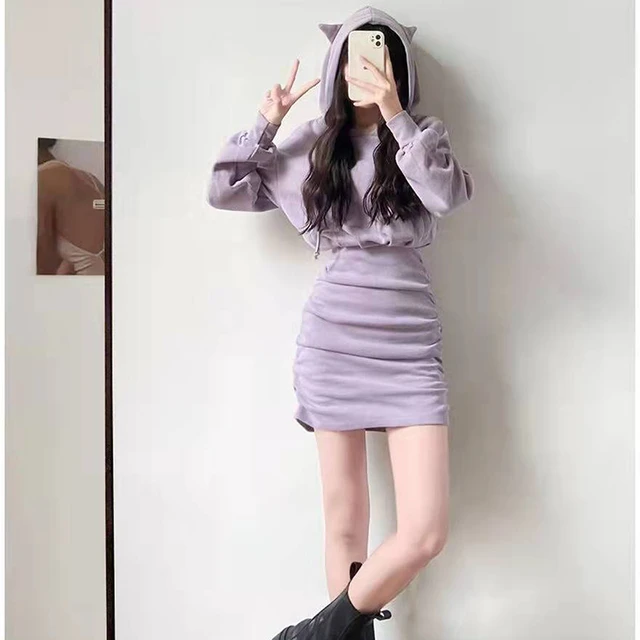 Aesthetic purple outfits best sale