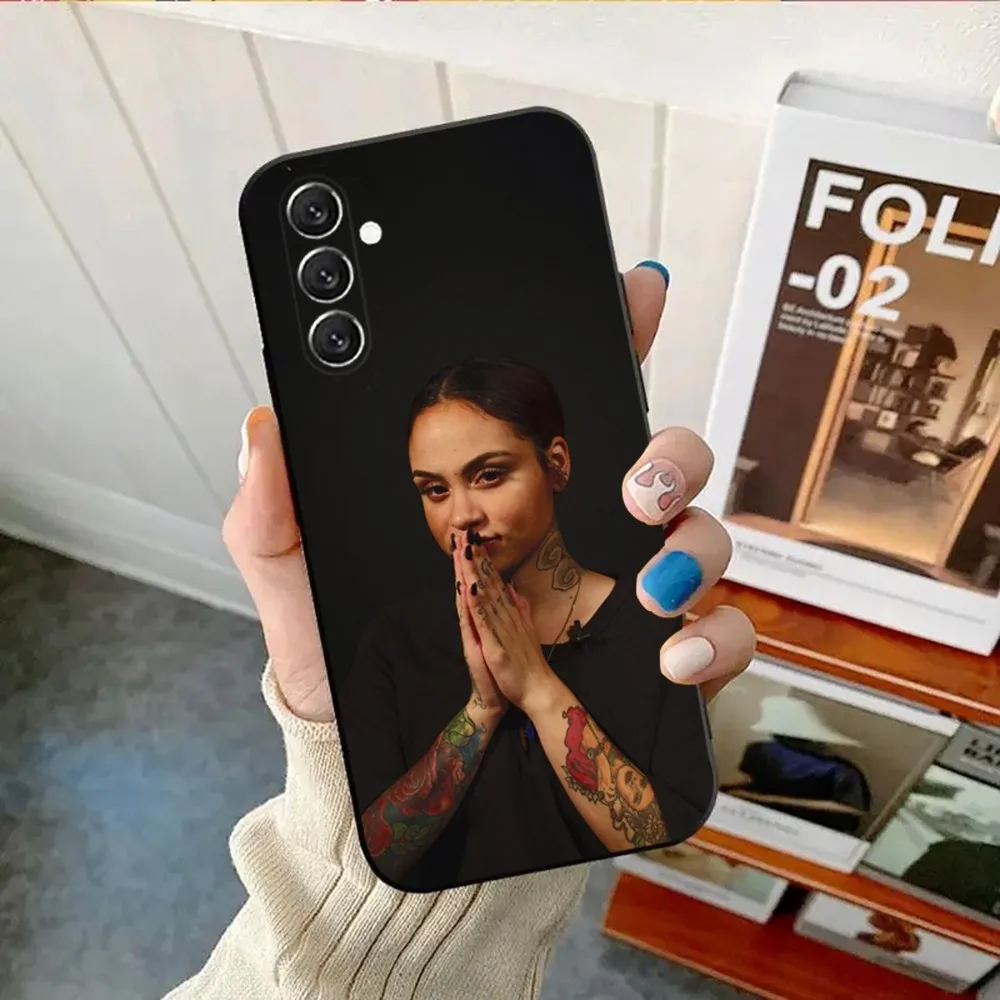 Singer Kehlani Parrish Phone Case For Samsung Galaxy A13,A21s,A22,A31,A32,A52,A53,A71,A80,A91 Soft Black Cover image 3