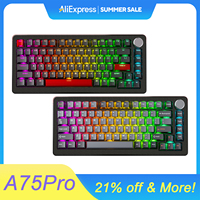 DrunkDeer A75 Pro Rapid Trigger Mechanical Keyboard,TKL Gaming Keyboards, Hyper Fast Magnetic Switch Keyboard, Compact 82 Keys