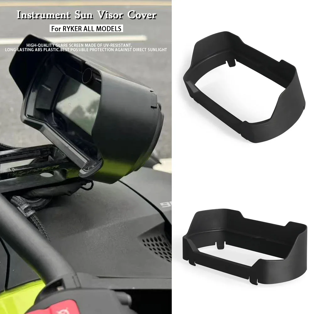 

Sun Visor Cover UTV Accessories For Can-Am Ryker 600 900 Rally Edition Sport ACE 2019-2025 Instrument Screen Sunshade Guard