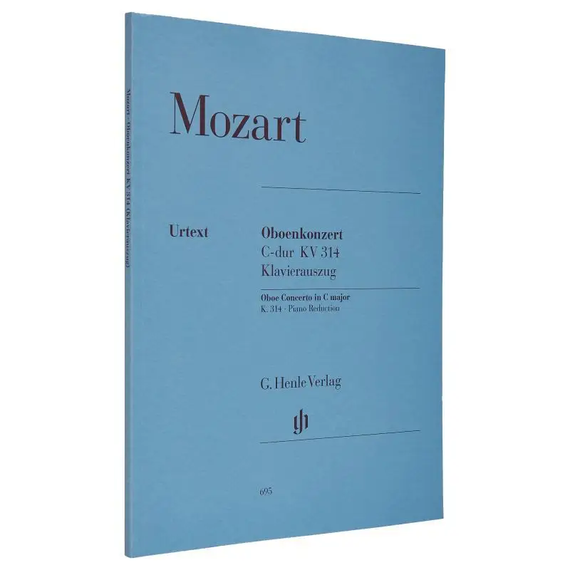 HN695 موزارت المزمار كونشرتو C الرائد K 314 Goritzki Ingo G Henle Verlag 9790201806952 كتاب #1