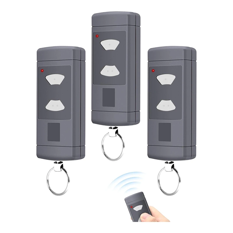 

40.685Mhz Garage Door Opener Handheld Transmitter For Hormann HSE2 HSE4, HSM2 HSM4, HS2 HS4, 2 Channels 3Pack-Y41A