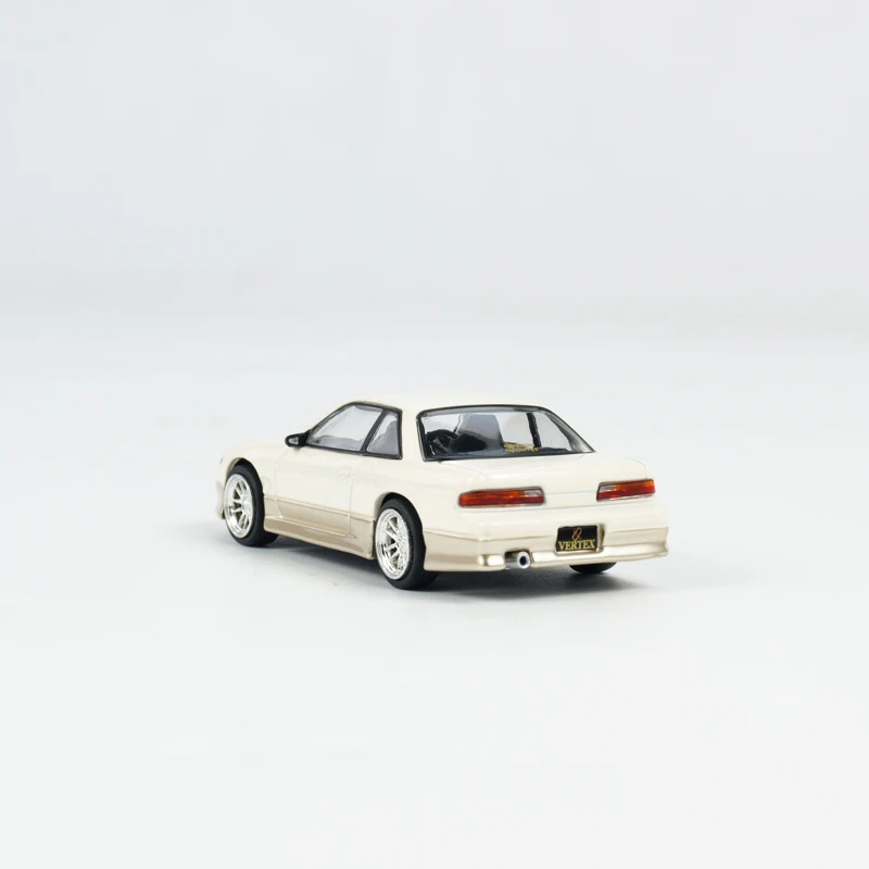 Nissan Silvia s13-鋳造合金シミュレーションモデル,子供用装飾玩具,クリスマスプレゼント,1:64