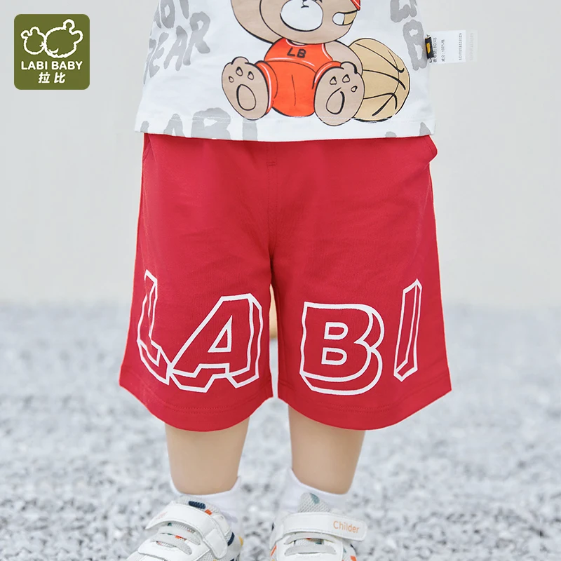 

Summer Boys Sports Shorts Casual Sports Short Pants Pure Cotton Shorts 1-6 Year Old Kids Trousers Children Sportswear Streetwear