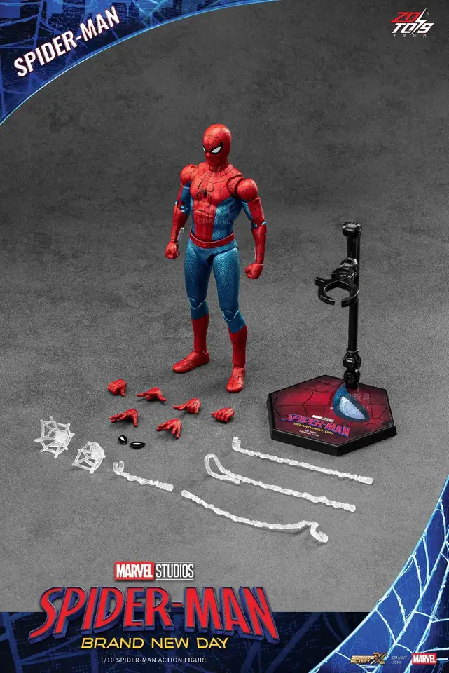 ZDTDS Original Spider Man Brand New Day PUNK SUIT Scarlet Spider