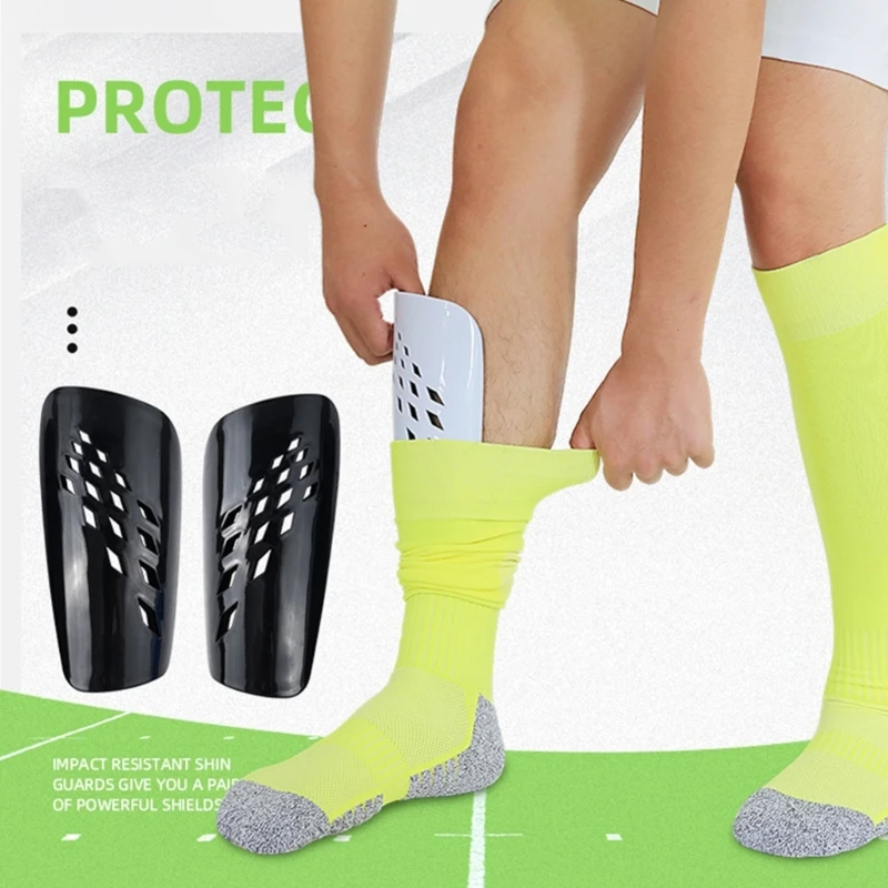 1 Pair Football Shin Pads for Soccer Player Shin Guards Football Protectors Pads Small Protective Equipment Shin Guards